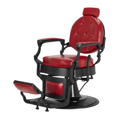 Gabbiano fotel barberski President Czerwony -Fotele barberskie- 