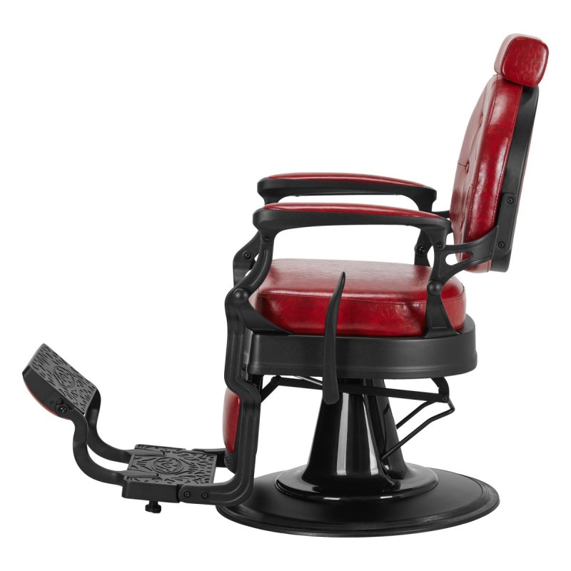 Gabbiano fotel barberski President Czerwony -Fotele barberskie- 