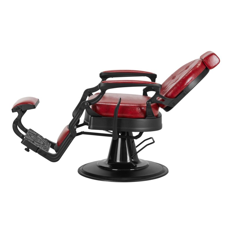 Gabbiano fotel barberski President Czerwony -Fotele barberskie- 