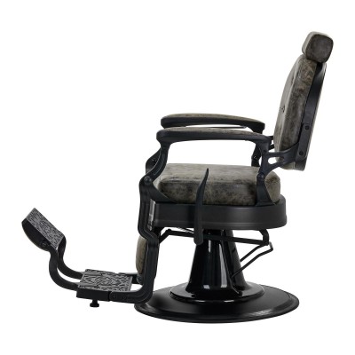 Gabbiano fotel barberski President Old Leather Zielony -Fotele barberskie- 