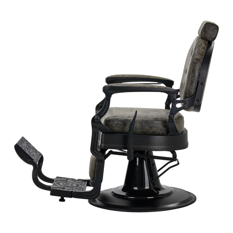 Gabbiano fotel barberski President Old Leather Zielony -Fotele barberskie- 