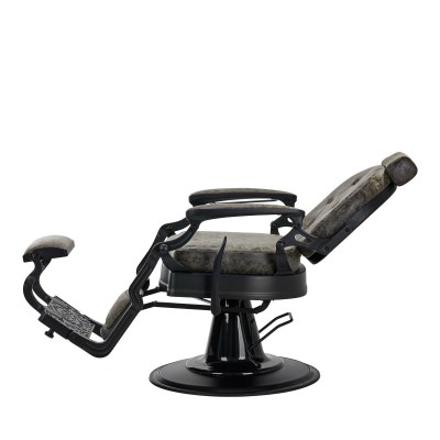 Gabbiano fotel barberski President Old Leather Zielony -Fotele barberskie- 