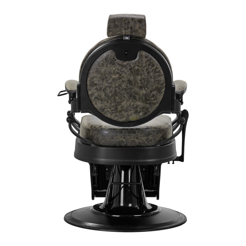 Gabbiano fotel barberski President Old Leather Zielony -Fotele barberskie- 