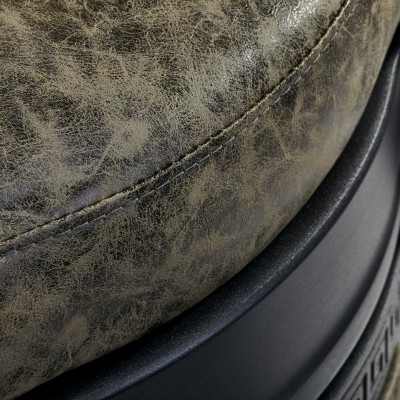 Gabbiano fotel barberski President Old Leather Zielony -Fotele barberskie- 