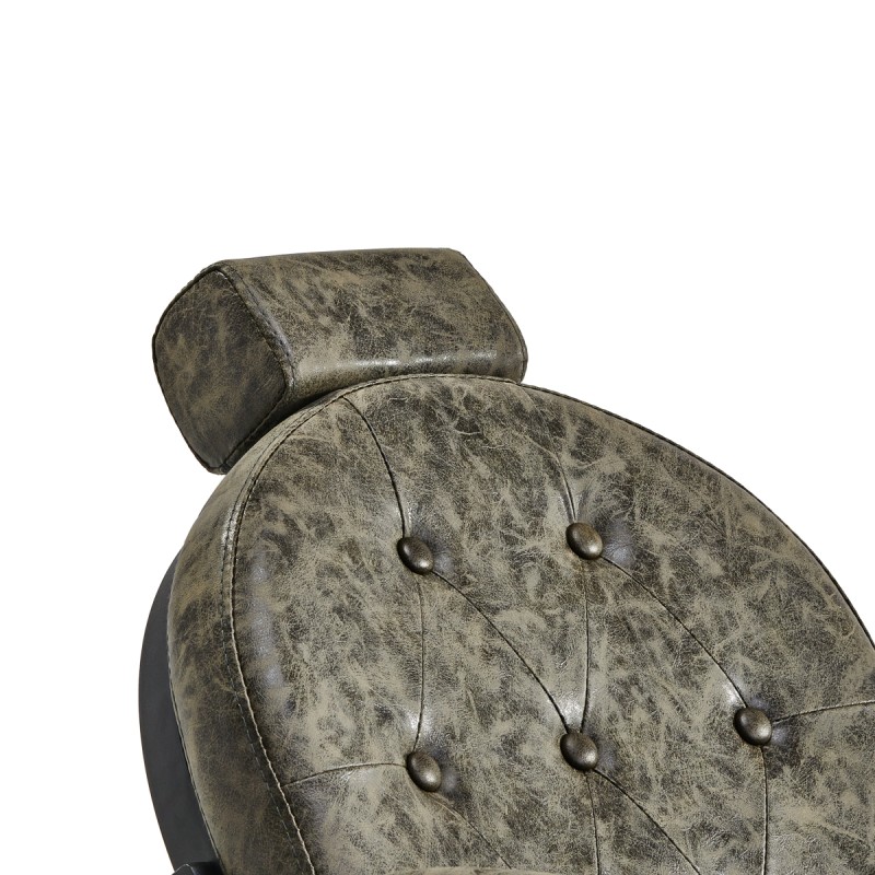 Gabbiano fotel barberski President Old Leather Zielony -Fotele barberskie- 