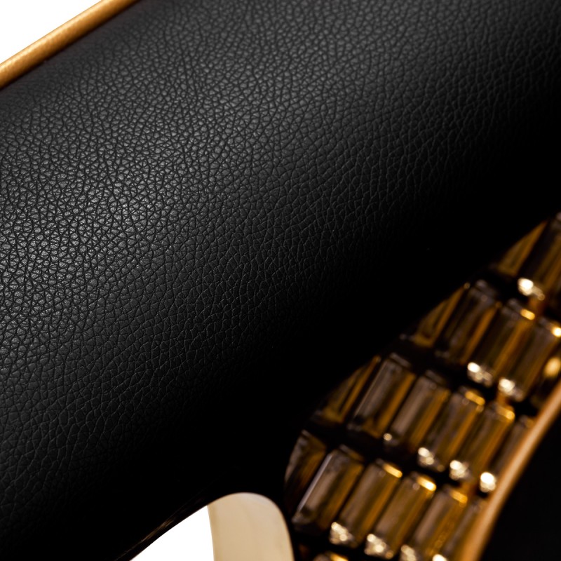 Gabbiano myjnia barberska Marcus złoto czarna -Fotele barberskie- 