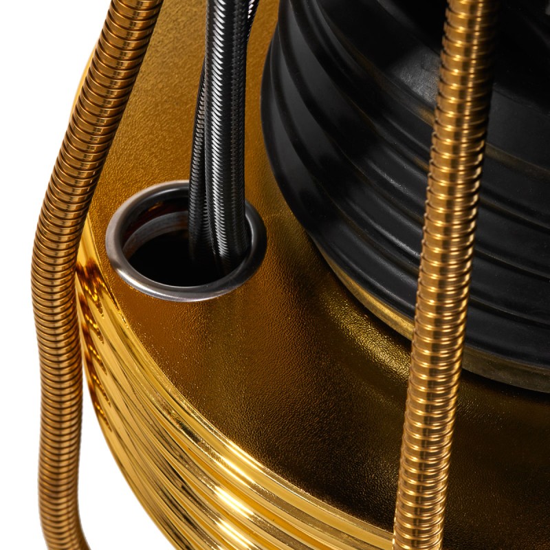 Gabbiano myjnia barberska Marcus złoto czarna -Fotele barberskie- 