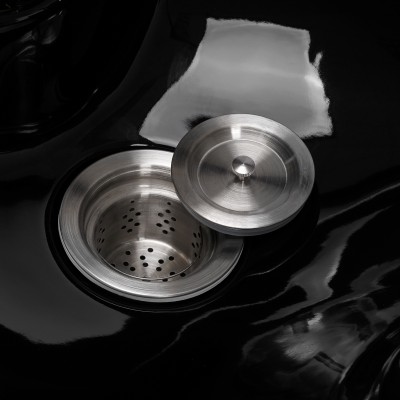 Gabbiano myjnia barberska Marcus złoto czarna -Fotele barberskie- 