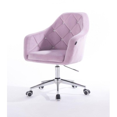 FOTEL BLERM  CRISTAL CK WRZOSOWY WELUR -Fotele Welurowe- 