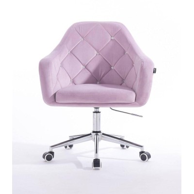 FOTEL BLERM  CRISTAL CK WRZOSOWY WELUR -Fotele Welurowe- 