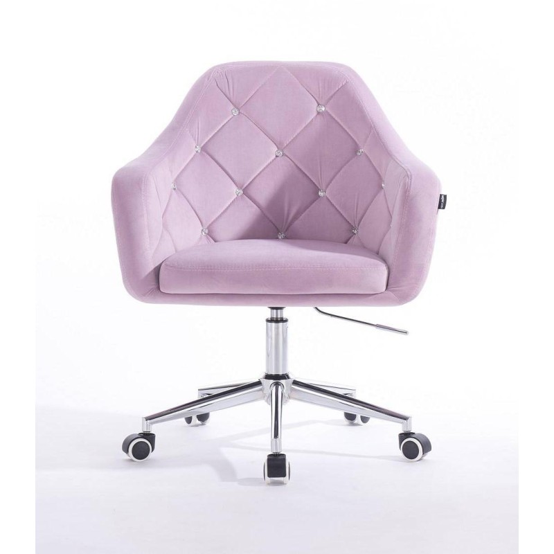 FOTEL BLERM  CRISTAL CK WRZOSOWY WELUR -Fotele Welurowe- 