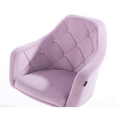 FOTEL BLERM  CRISTAL CK WRZOSOWY WELUR -Fotele Welurowe- 