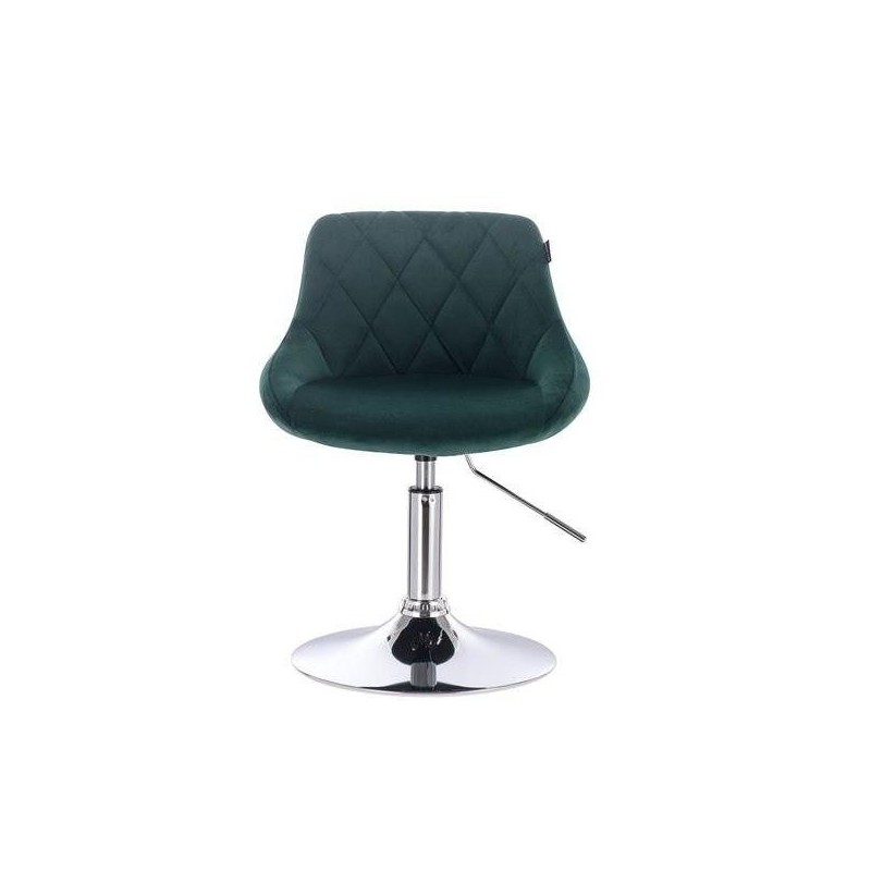 HOKER EMILIO N BUTELKOWA ZIELEŃ WELUR -Fotele Welurowe- 