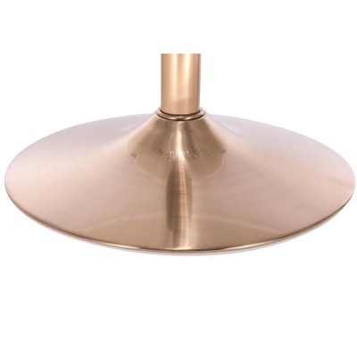 Fuchsia velvet chair gold base