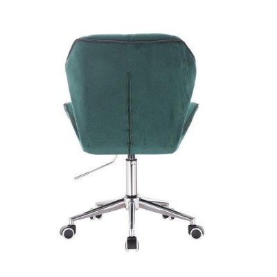 HOKER CRONO K BUTELKOWA ZIELEŃ WELUR -Fotele Welurowe- 