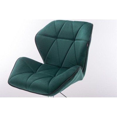 HOKER CRONO K BUTELKOWA ZIELEŃ WELUR -Fotele Welurowe- 