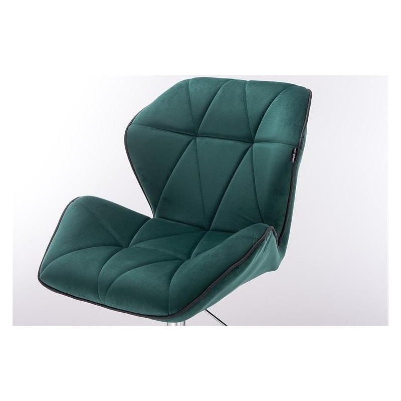 HOKER CRONO K BUTELKOWA ZIELEŃ WELUR -Fotele Welurowe- 