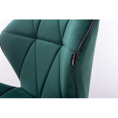 HOKER CRONO K BUTELKOWA ZIELEŃ WELUR -Fotele Welurowe- 