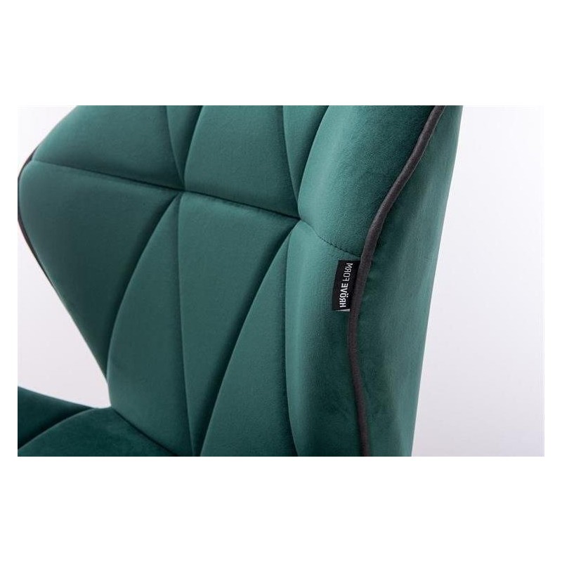 HOKER CRONO K BUTELKOWA ZIELEŃ WELUR -Fotele Welurowe- 