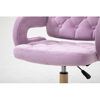 HOKER SURF K WRZOSOWY WELUR ZŁOTA PODSTAWA -Hokery barowe- 