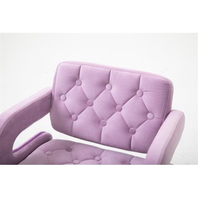 HOKER SURF N WRZOSOWY WELUR ZŁOTA PODSTAWA -Hokery barowe- 