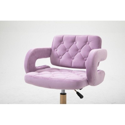 HOKER SURF K WRZOSOWY WELUR ZŁOTA PODSTAWA -Hokery barowe- 