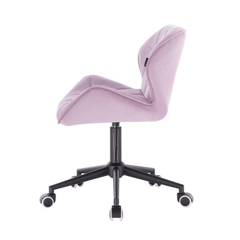 FOTEL PETYR K WRZOSOWY WELUR CZARNA PODSTAWA -Fotele Welurowe- 