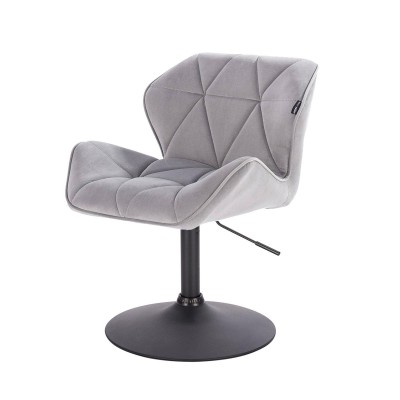 Petyr steel velvet cosmetic chair