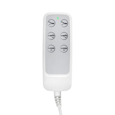 Fotel kosmetyczny elektryczny SILLON Lux 273b + taboret 304 czarny -Fotele kosmetyczne- 