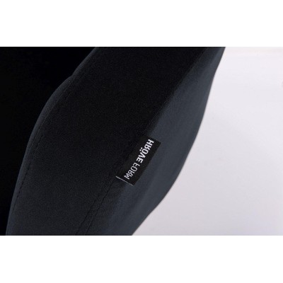 FOTEL BLINK  CROSS CZARNY WELUR -Fotele Welurowe- 