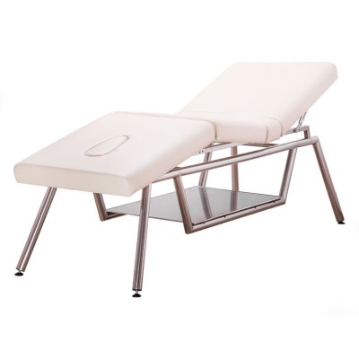 Luna M2 - Leżanka Kosmetyczna Podstawa Stal Nierdzewna -Łóżka kosmetyczne- 