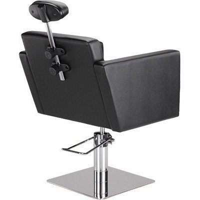 Quadro barber chair with headrest