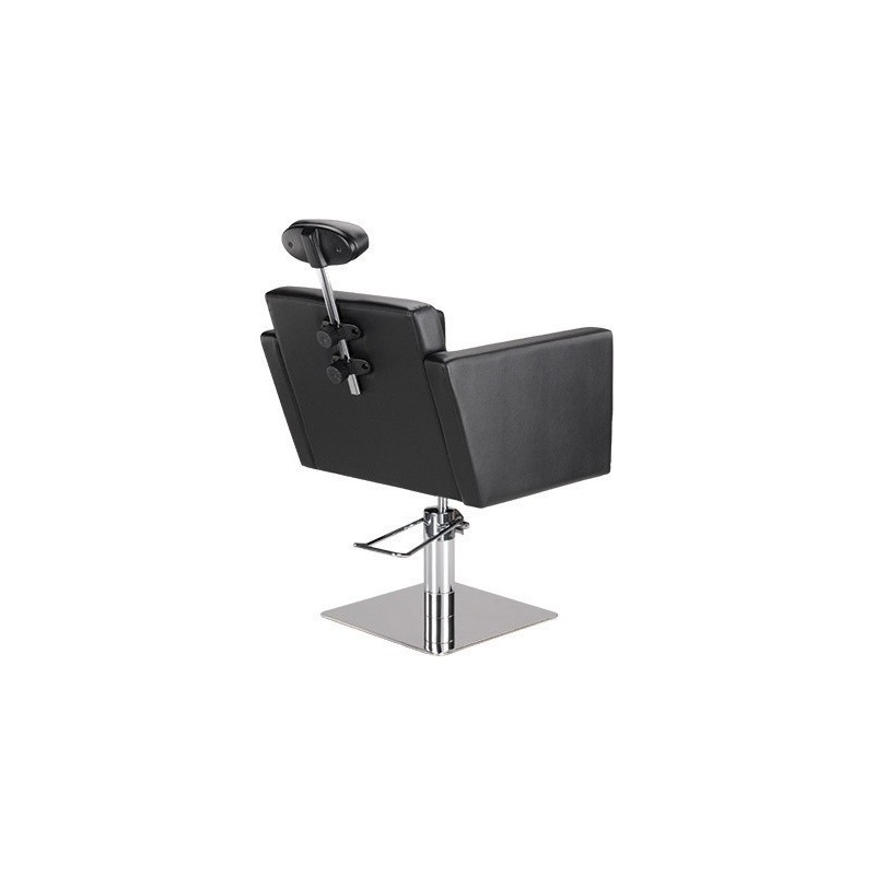 Quadro barber chair with headrest