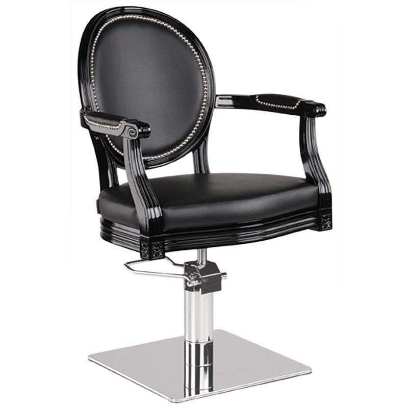 Royal salon chair square base
