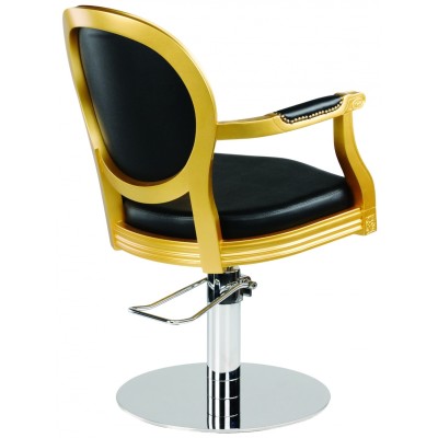 Royal salon chair with swatches