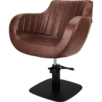 Fotel Fryzjerski Thomas Z Przeszyciami - Wybór Kolorów I Podstaw -Fotele fryzjerskie- 