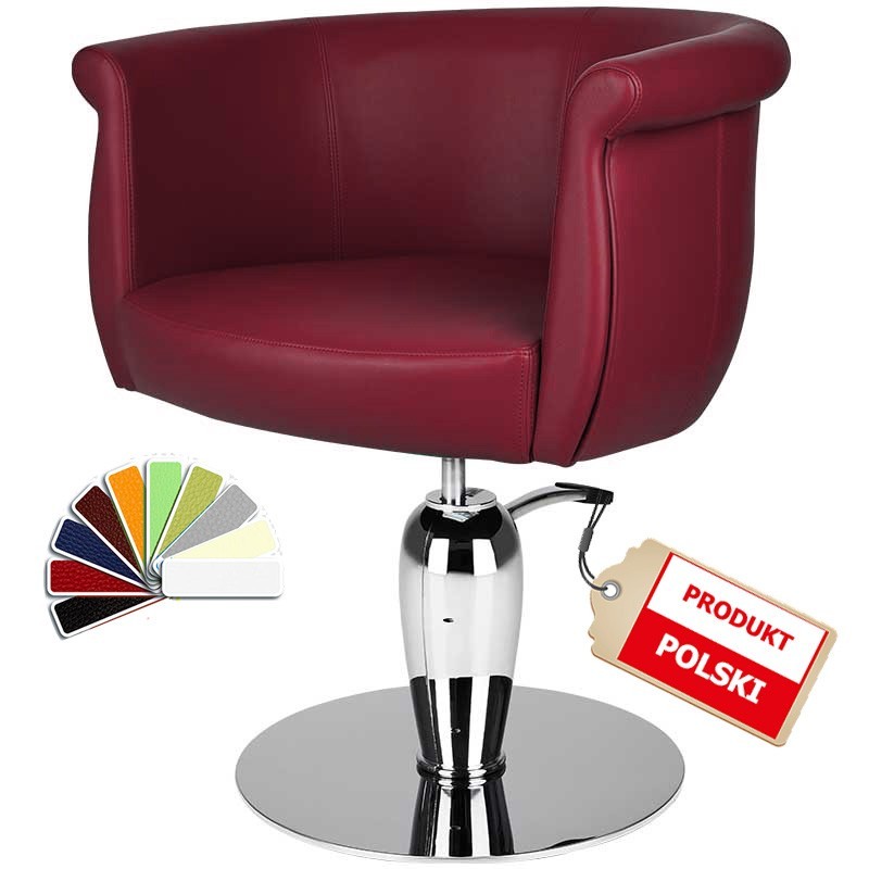 Fotel Fryzjerski Tulip - Wybór Kolorów I Podstaw -Fotele fryzjerskie- 