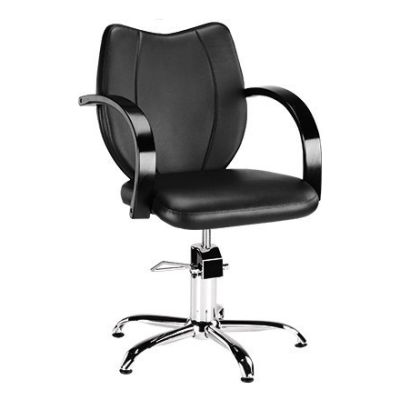 White hydraulic Toledo salon chair