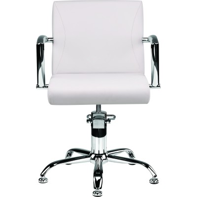 Fotel fryzjerski Carmen czarny chrom