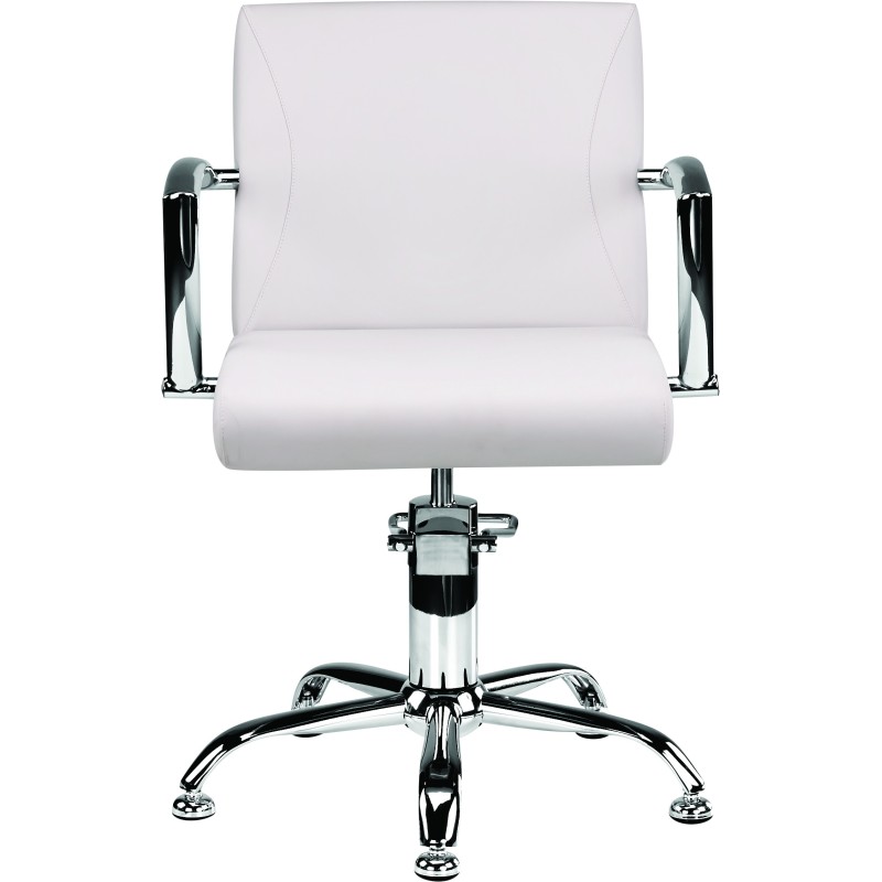 Fotel fryzjerski Carmen czarny chrom