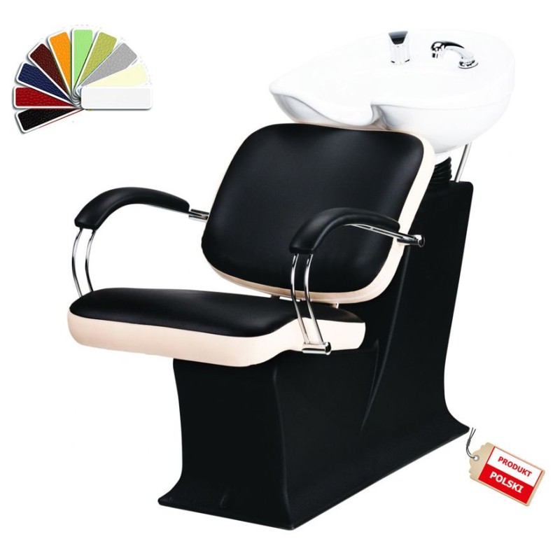 Myjnia Fryzjerska Lady Y, Fotel Godot - Obudowa Biała -Myjnie fryzjerskie- 