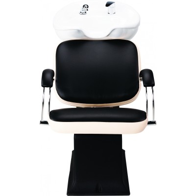 Myjnia Fryzjerska Lady Y, Fotel Godot - Obudowa Biała -Myjnie fryzjerskie- 