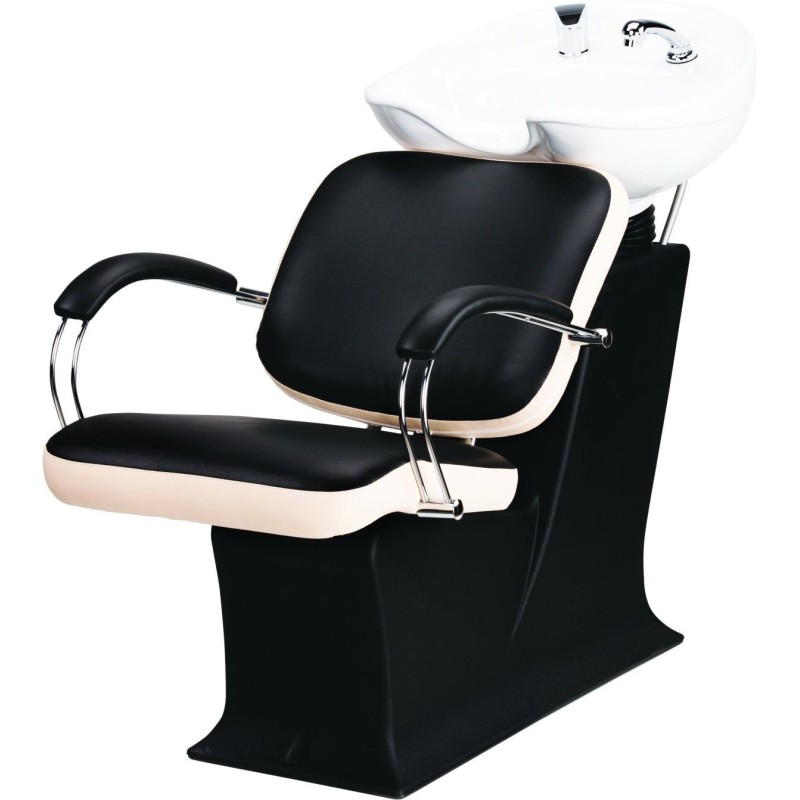 Myjnia Fryzjerska Lady Y, Fotel Godot - Obudowa Czarna -Myjnie fryzjerskie- 