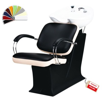 Myjnia Fryzjerska Lady Y, Fotel Godot - Obudowa Czarna -Myjnie fryzjerskie- 