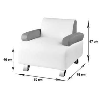 Fotel Do Poczekalni Vip - Wybór Tapicerki -Fotele do poczekalni- 