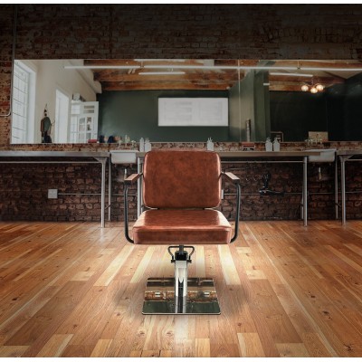 Fotel fryzjerski Enzo Ayala biały