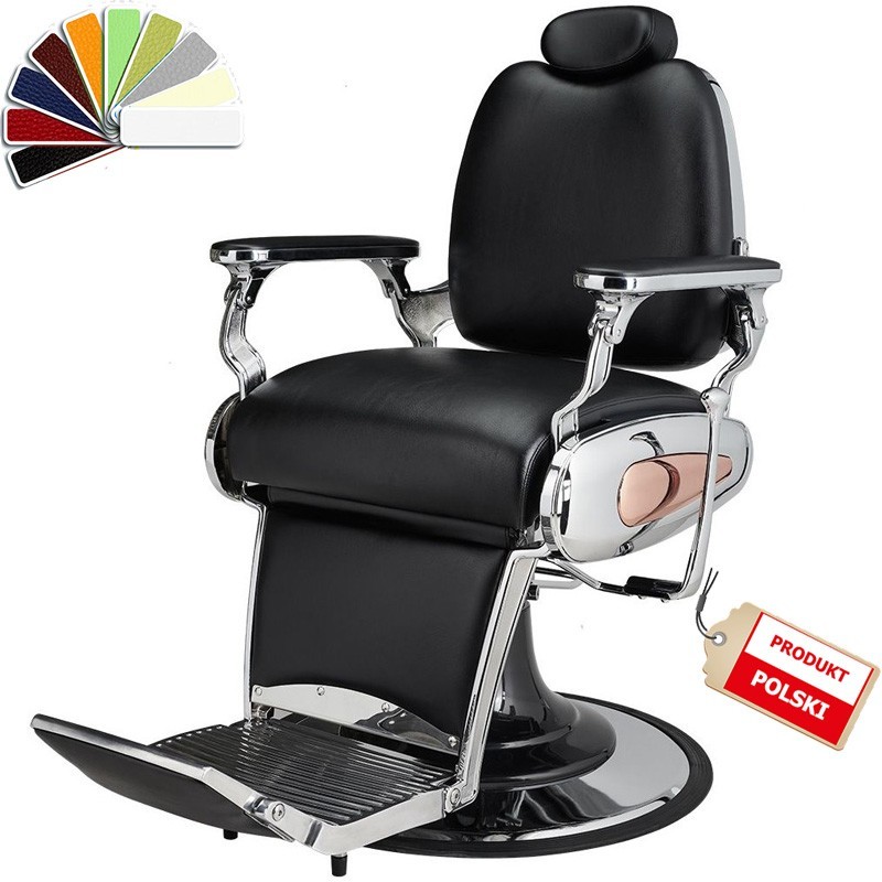 Fotel Barberski Tiger - Wybór Tapicerki -Fotele barberskie- 