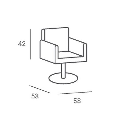 Fotel Fryzjerski Hip Hop - Wybór Kolorów I Podstaw -Fotele fryzjerskie- 
