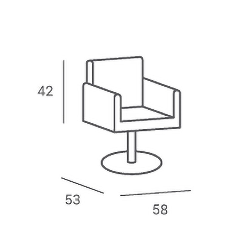Fotel Fryzjerski Hip Hop - Wybór Kolorów I Podstaw -Fotele fryzjerskie- 