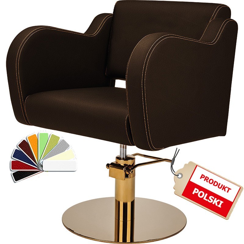 Fotel Fryzjerki Holly  - Wybór Kolorów I Podstaw -Fotele fryzjerskie- 
